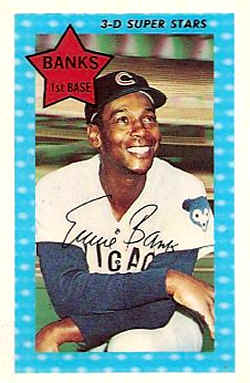 1971 Kelloggs Card 50 Ernie Banks