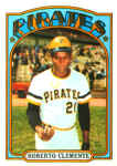 1972 Topps Card 309 Roberto Clemente