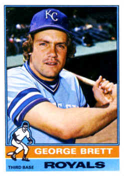 1976 Topps Card 19 George Brett