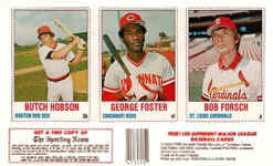 1978 Hostessthree card full panel