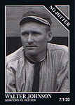 1992 Conlon TSN Walter Johnson