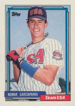 1992 Topps Traded Card 39T Nomar Garciaparra