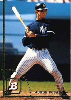 1994 Bowman Card 38 Jorge Posada Rookie