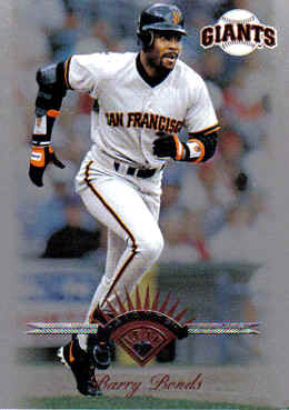 1997 Leaf Barry Bonds card number 65