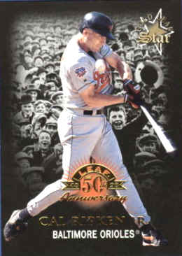 1998 Leaf Cal Ripken GLS card number 177