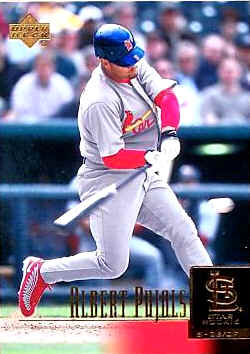 2001 Upper Deck Card295 Albert Pujols Rookie