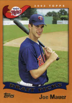 2001 Topps Card 622 Joe Mauer