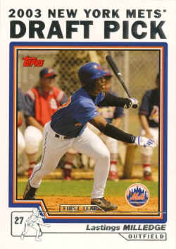 2004 Topps Card 680 Lastings Milledge