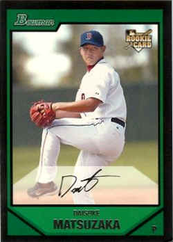 2007 Bowman Card 210 Daisuke Matsuzaka Rookie