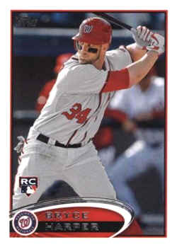 2012 Topps Card 661 Bryce Harper