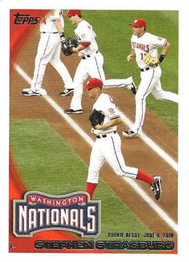 2010 Topps Update Stephen Strasburg