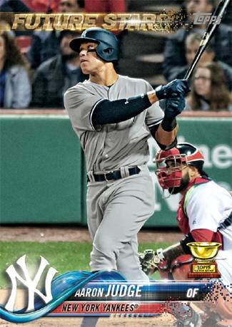 2018 Topps Baseball Card Checklist Aaron Judge