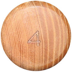 4 - 34" Bat Knob Inch Mark