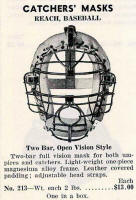 1949 Reach Catchers Mask