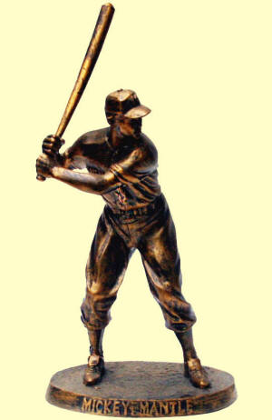 2006 Hartland Collectibles Mickey Mantle Clippers SGA Statue