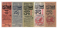 Yankees Grandstamd Ticket Stubs