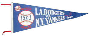 World Series Souvenir Pennant