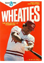 Pete Rose Wheaties box