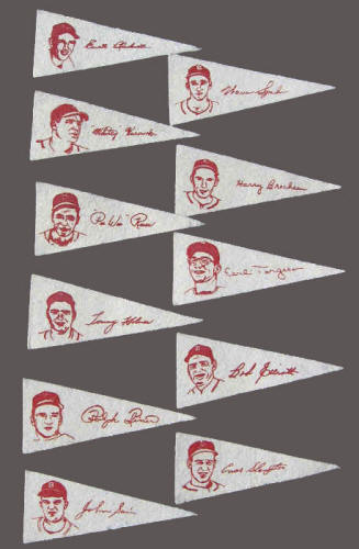 1950 American Nut & Chocolate Pennants