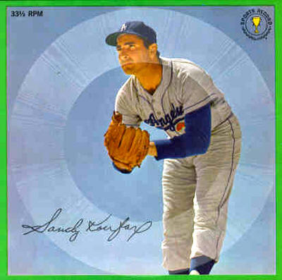 1964 auravision picture records Sandy Koufax